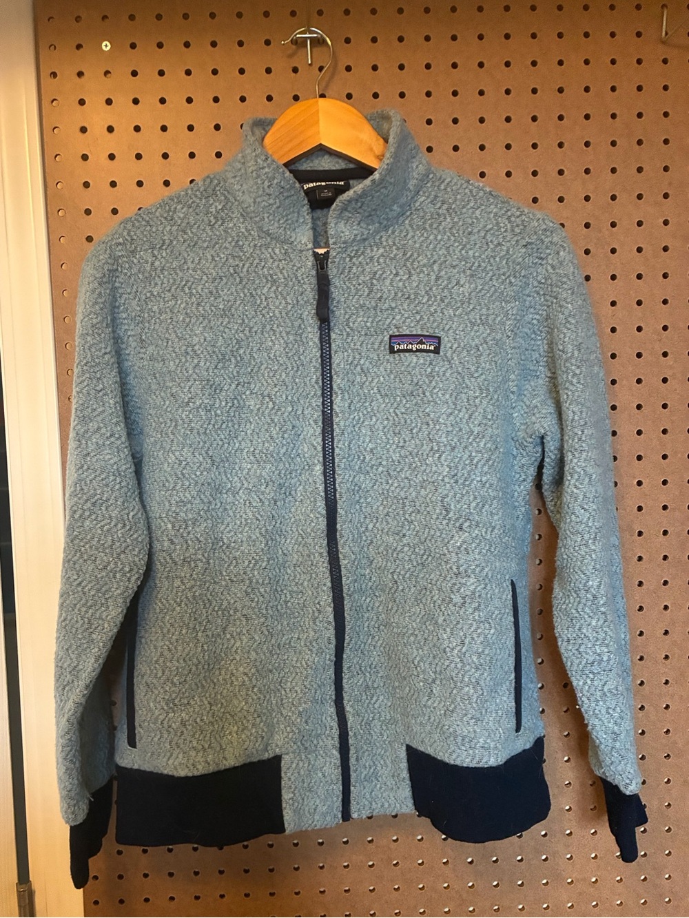 Blue Patagonia zip up